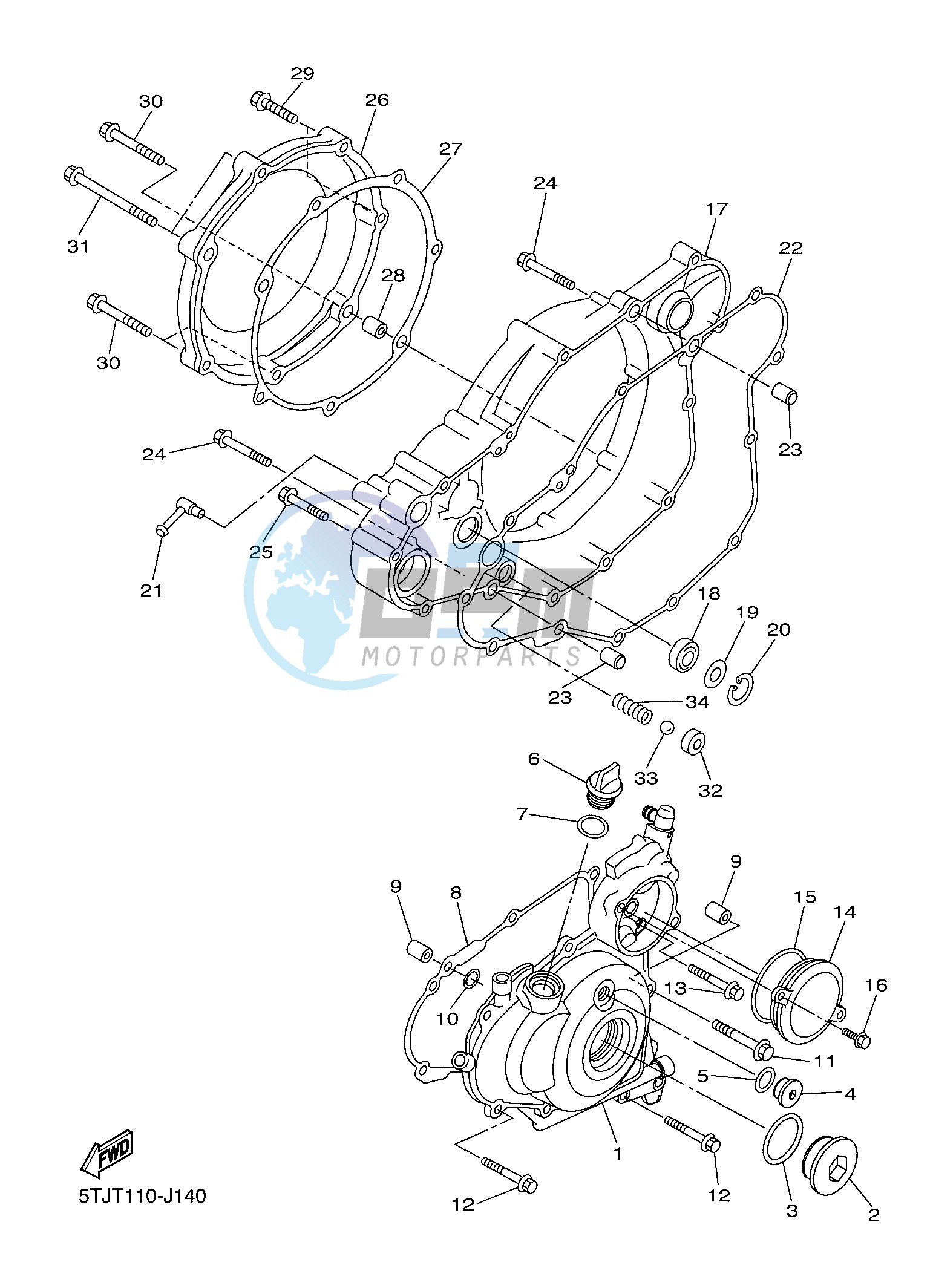 CRANKCASE COVER 1