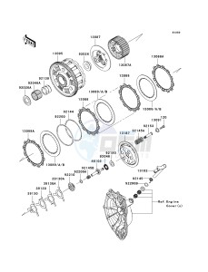 ZX 600 P [NINJA ZX-6R] (7F-8FA) P7F drawing CLUTCH