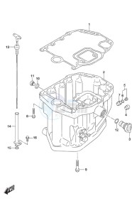 DF 115A drawing Oil Pan