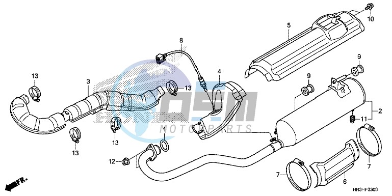 EXHAUST MUFFLER