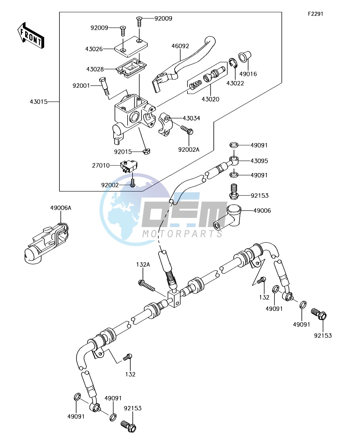 Front Master Cylinder