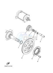 YFM450FWBD YFM45KPLK (BB5H) drawing STARTER CLUTCH