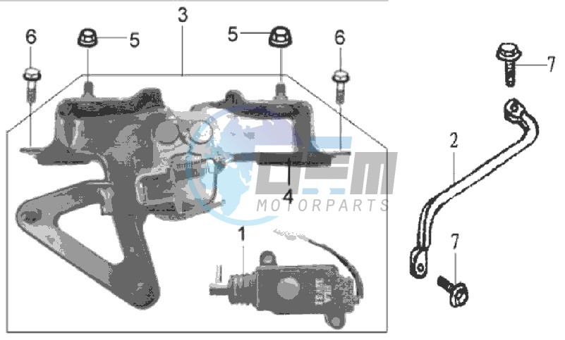 BUDDYSEAT LOCK