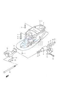 DF 250 drawing Drive Shaft Housing (DF250S)