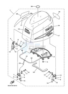 LF225TXR drawing FAIRING-UPPER