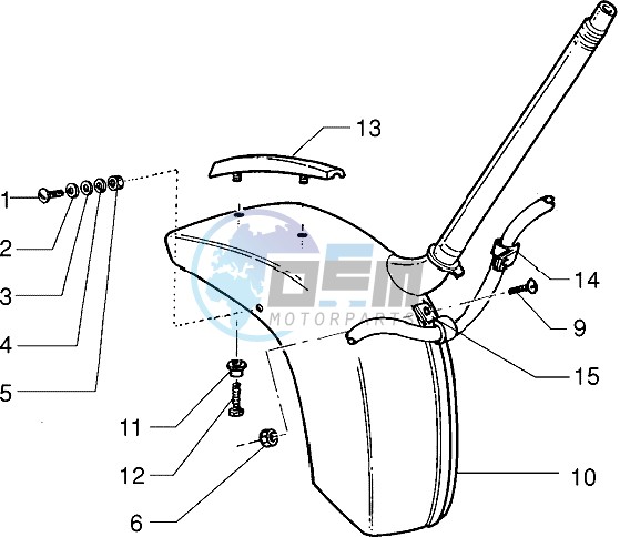 Front mudguard