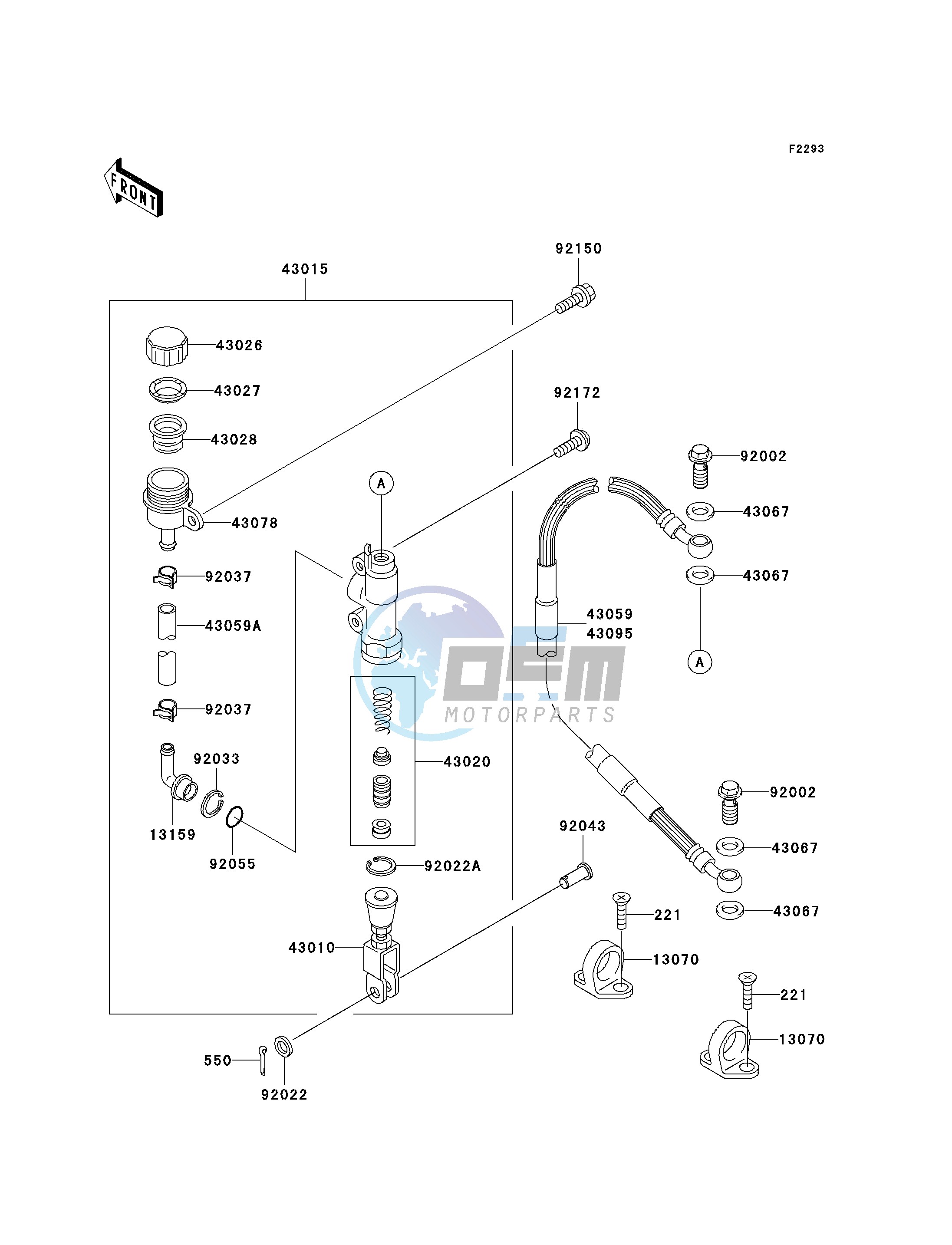 REAR MASTER CYLINDER