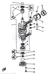 70B drawing CRANKSHAFT--PISTON