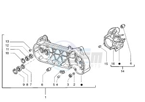 VELOFAX 50 drawing Crankcase