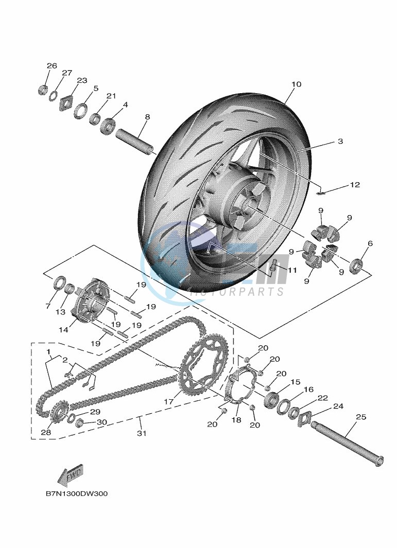 REAR WHEEL