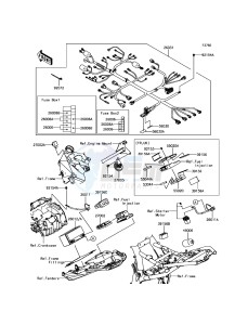 Z800 ABS ZR800BGF FR GB XX (EU ME A(FRICA) drawing Chassis Electrical Equipment