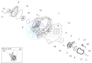 Shiver 750 (AA, JP, K, MAL, T, TW) drawing Water pump II