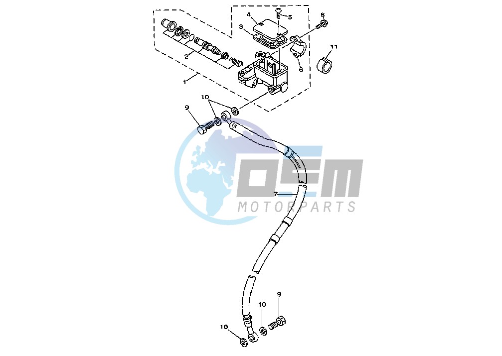 FRONT MASTER CYLINDER