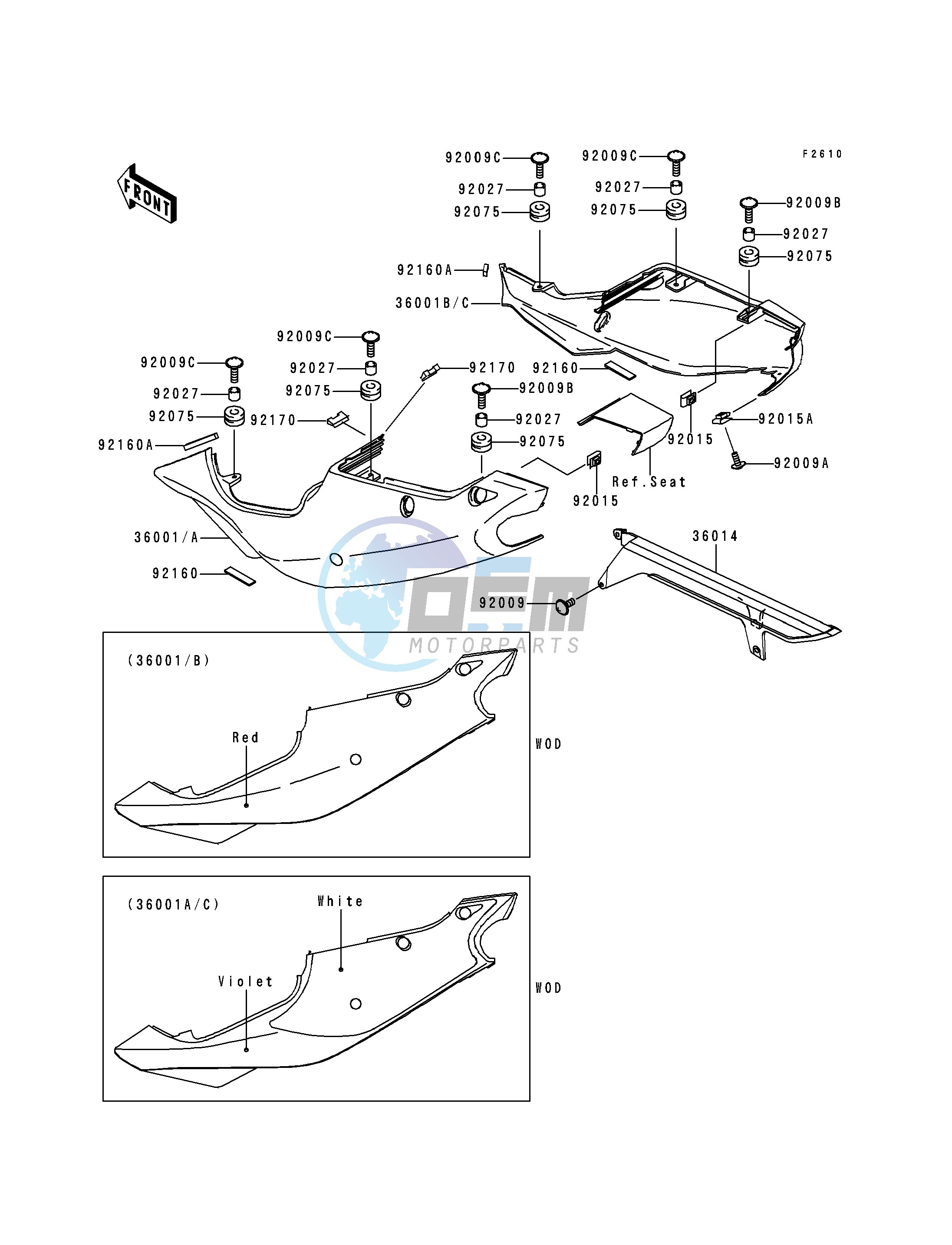 SIDE COVERS_CHAIN COVER-- ZX750-P1- -