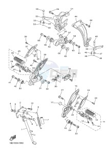 FZ8-NA 800 FZ8 (NAKED, ABS) (59P5) drawing STAND & FOOTREST