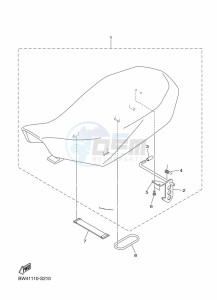 YFZ50 (BW4G) drawing SEAT