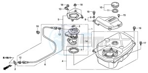 ANF125 drawing FUEL TANK (2)