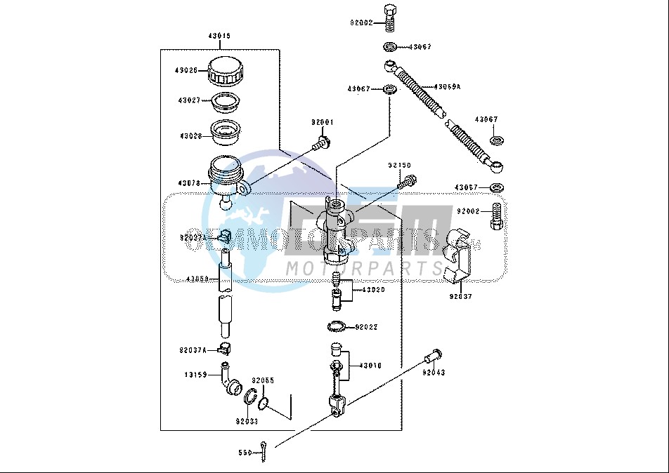 REAR MASTER CYLINDER