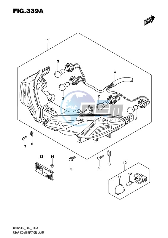 REAR COMBINATION LAMP