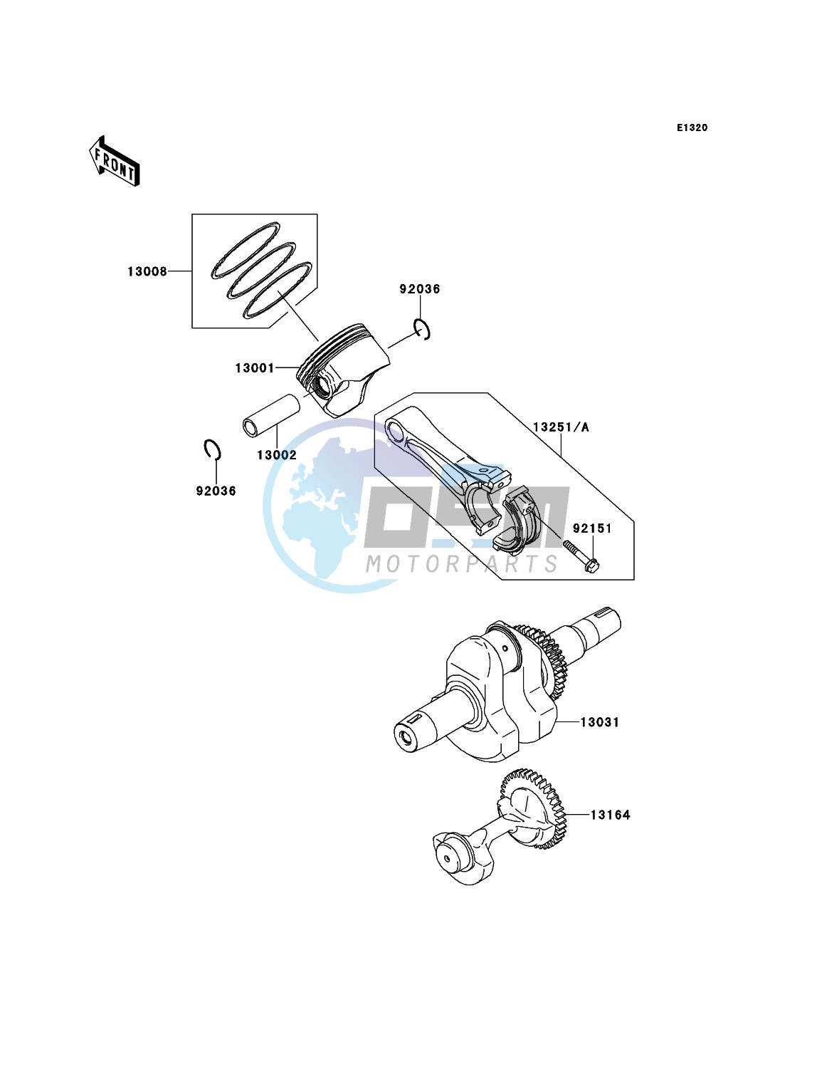 Crankshaft/Piston(s)