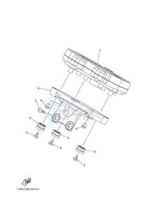 MT07A MT-07 ABS 700 (1XBH 1XBJ) drawing METER