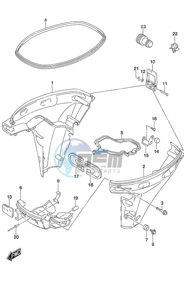 Side Cover - Remote Control