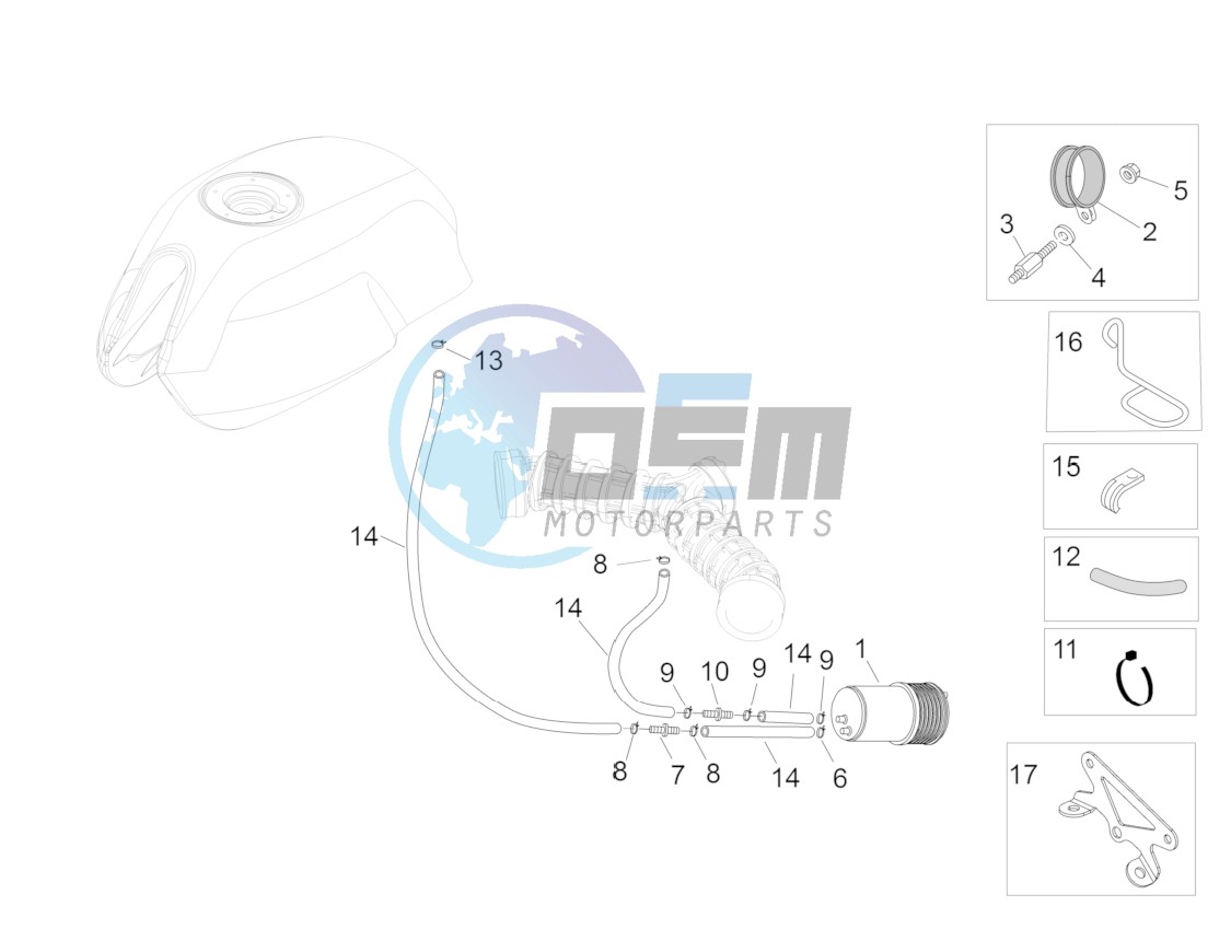 Fuel vapour recover system