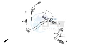 FMX650 FMX650 drawing PEDAL