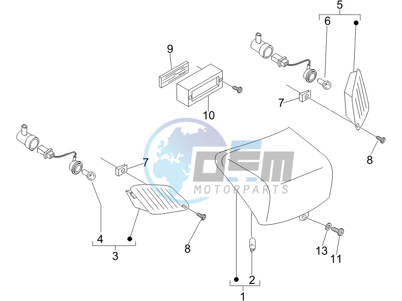 Tail light - Turn signal lamps