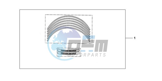 KIT WHEEL STICKER