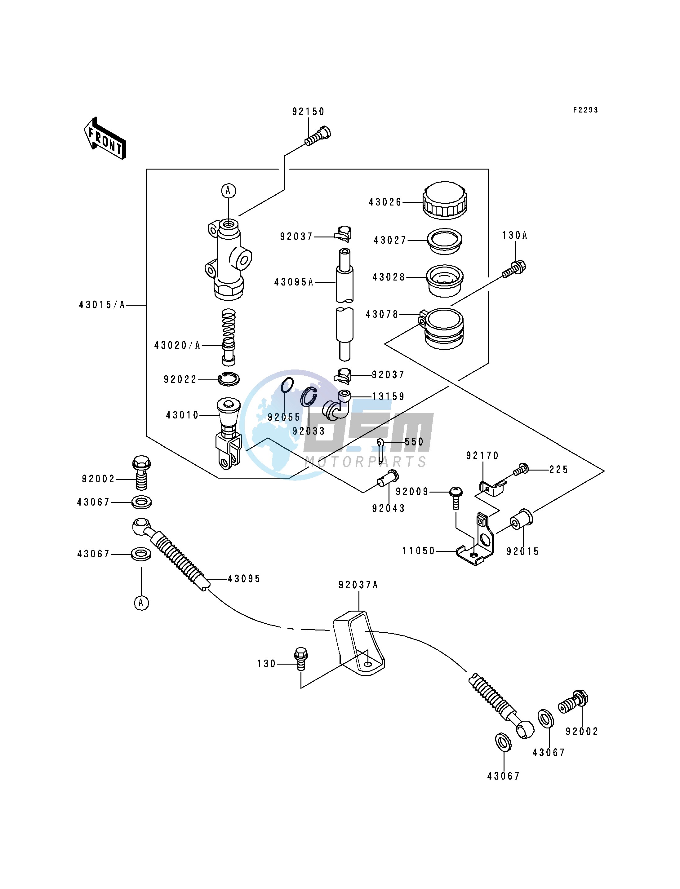 REAR MASTER CYLINDER