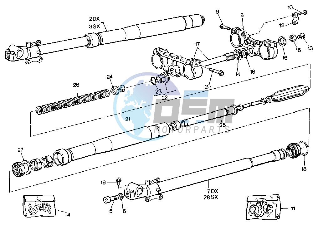 FRONT FORK FM 001566