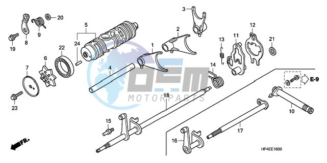 GEARSHIFT FORK