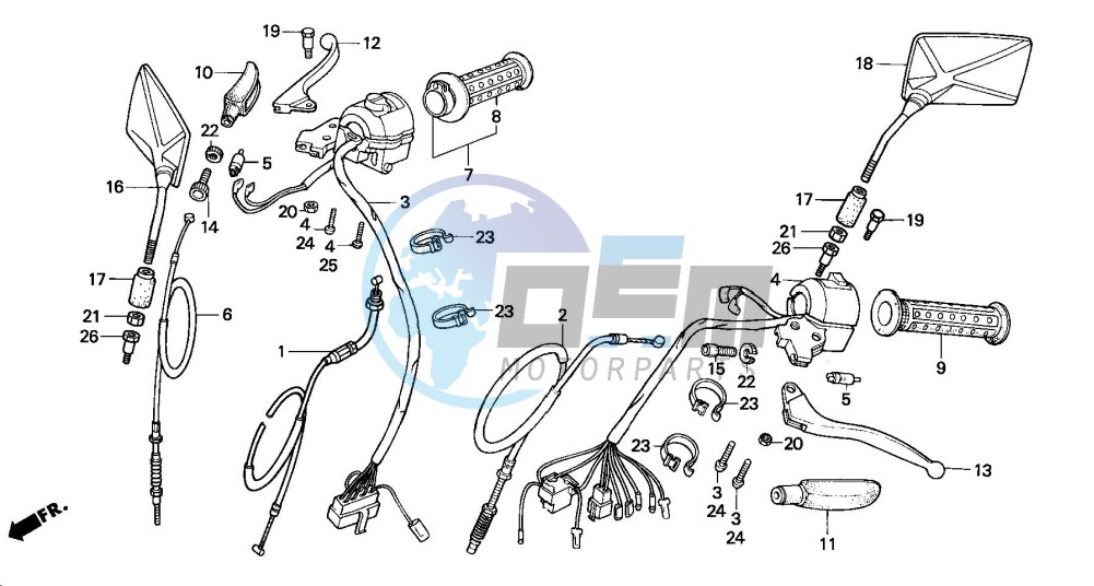 HANDLE/LEVER/CLUTCH/ CABLE