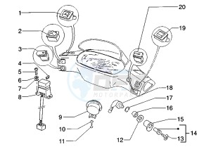 SKIPPER 125-150 drawing Handlebar Switch