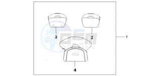 GL1800A France - (F / CMF) drawing DELUXE INNER BAG