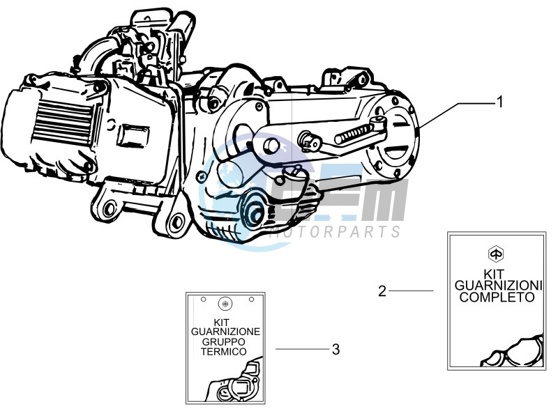 Engine, assembly