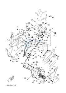 YP250R X-MAX 250 (2DL4 2DL4 2DL4) drawing WINDSHIELD