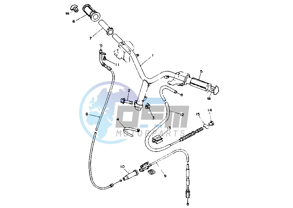 STEERING HANDLE -CABLE