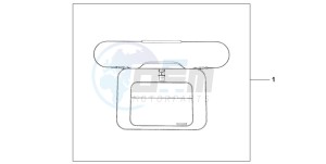 ST1300A drawing TOP BOX INNER BAG