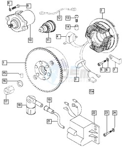 STREETMATE_25-45kmh_K8-L0 50 K8-L0 drawing Magneto