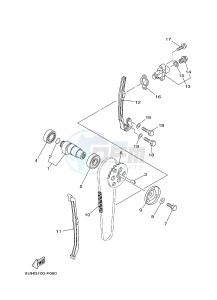 YFM350FWA GRIZZLY 350 4WD (1NSK) drawing CAMSHAFT & CHAIN