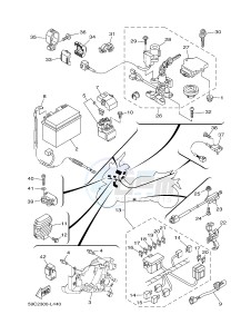 XP500A T-MAX 530 (59CE) drawing ELECTRICAL 1