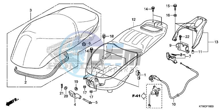 LUGGAGE BOX/ SEAT