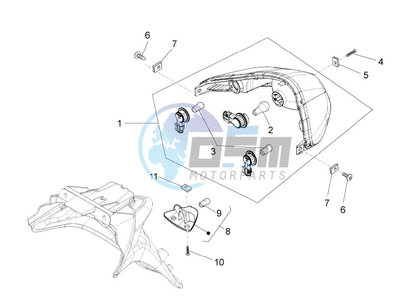 Tail light - Turn signal lamps