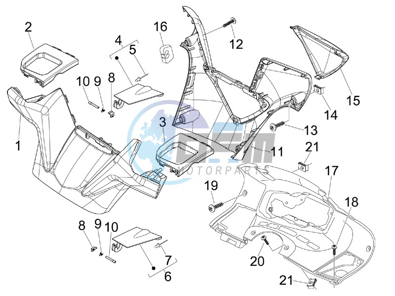 Anti-percolation system