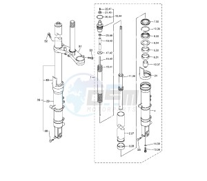 FJR AS 1300 drawing FRONT FORK