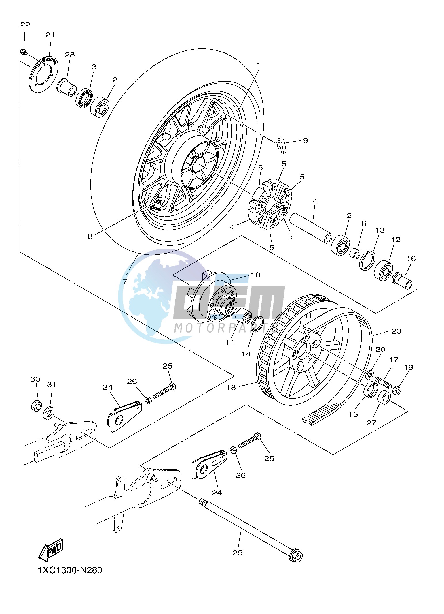 REAR WHEEL