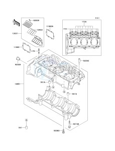 JT 900 B [900 STS] (B3-B4) [900 STS] drawing CRANKCASE