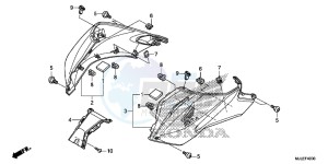 NC750SDE NC750SD Europe Direct - (ED) drawing SHELTER